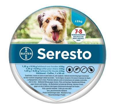 Bayer Seresto Teken- En Vlooienband Hond - Verdurra