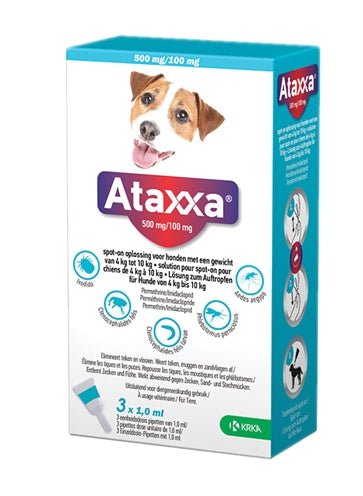 Krka Ataxxa Spot On Hond - Verdurra