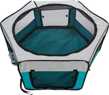 Trixie Ren Turquoise / Grijs