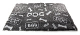 Martin Vetbed Dog Print Grijs / Wit Gerecycled