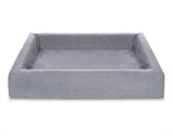 Bia Bed Cotton Hoes Hondenmand Grijs