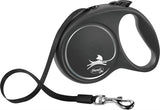 Flexi Rollijn Black Design Tape Zwart