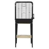 Zolux Vogelkooi Chic Loft Met Meubel Zwart