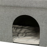 Trixie Kattenmand / Kattenhuis Kimy Soft 2 Verdiepingen Lichtgrijs