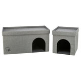 Trixie Kattenmand / Kattenhuis Kimy Soft 2 Verdiepingen Lichtgrijs