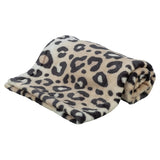 Trixie Hondendeken Leo Soft Pluche Creme / Panterprint