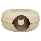 Trixie Speeldonut Vilt Beige