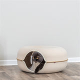 Trixie Speeldonut Vilt Beige
