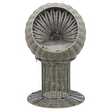 Trixie Kattenmand Amalia Rond Polyrattan Grijs