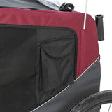 Trixie Hondenfietskat Grijs / Rood