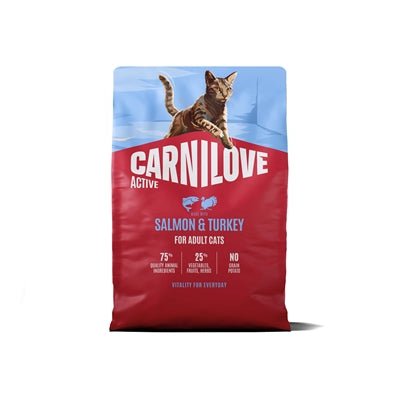 Carnilove Active Adult All Breeds Salmon / Turkey - Verdurra