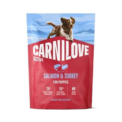 Carnilove Active Puppy Salmon / Turkey - Verdurra