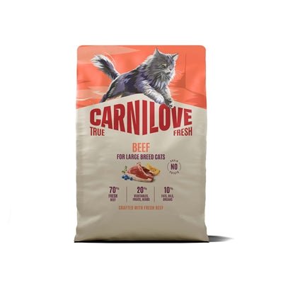 Carnilove True Fresh Adult Large Breed Beef - Verdurra