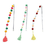 Croci Kattenhengel Pompom Assorti - Verdurra