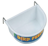 Happy Pet Voerbak Half Rond Wit - Verdurra